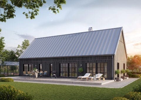 Askeryd, ett stort ladhus från Eksjöhus