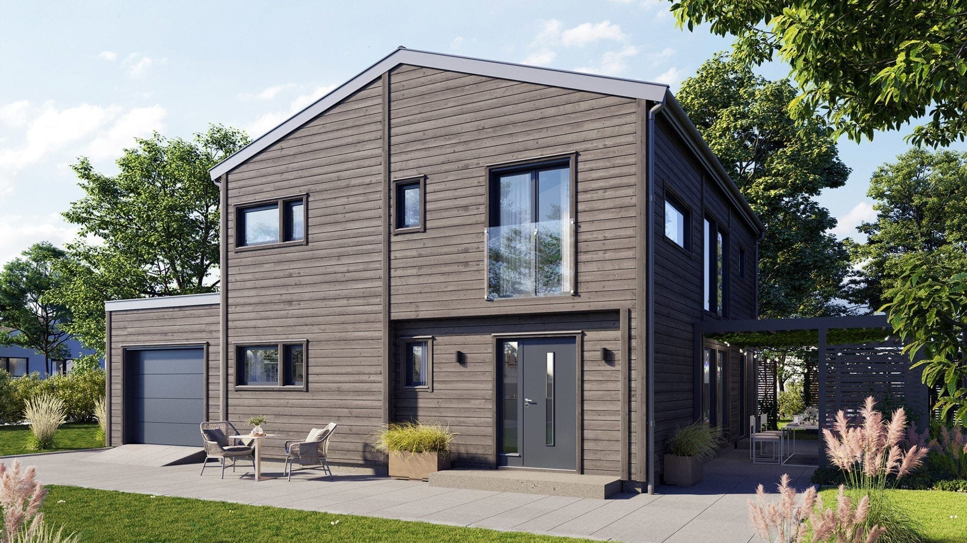 Arkitektritat hus, Hagavik Industriell