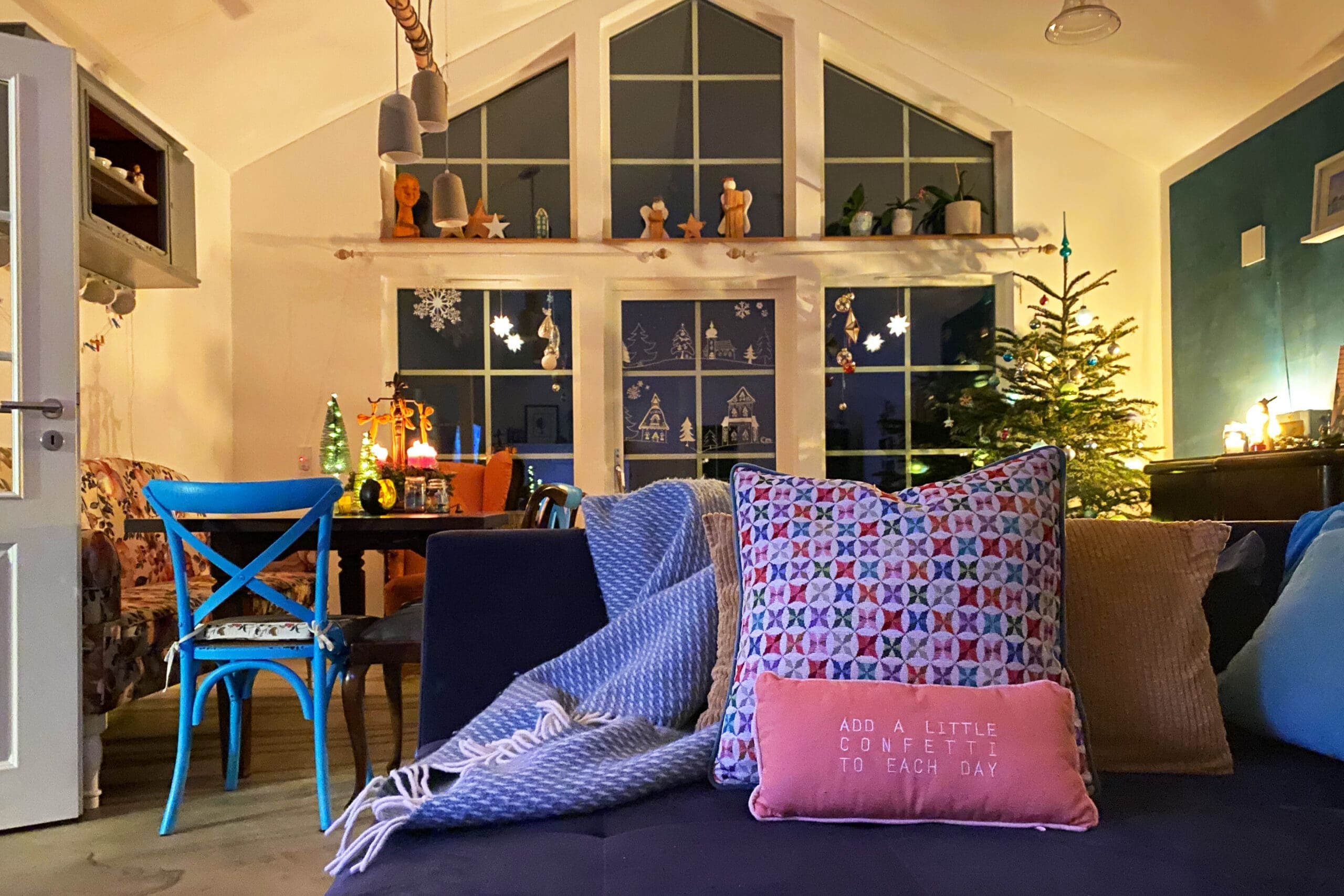 Wohnzimmer in Haus Södergarden von Eksjöhus